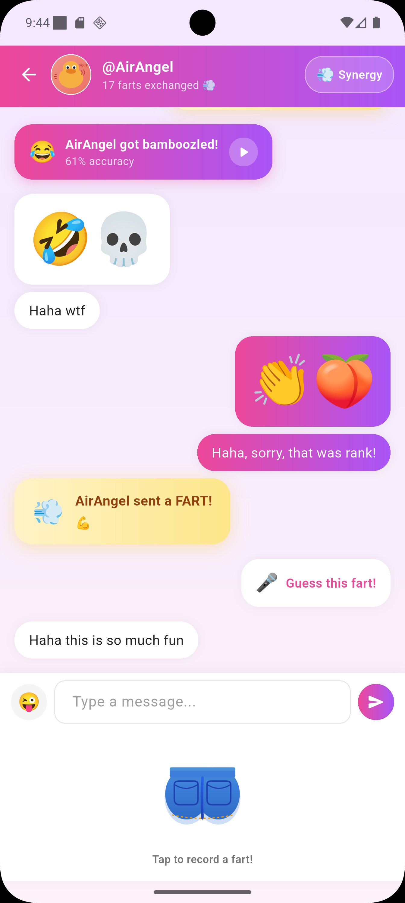 Chat with your partner